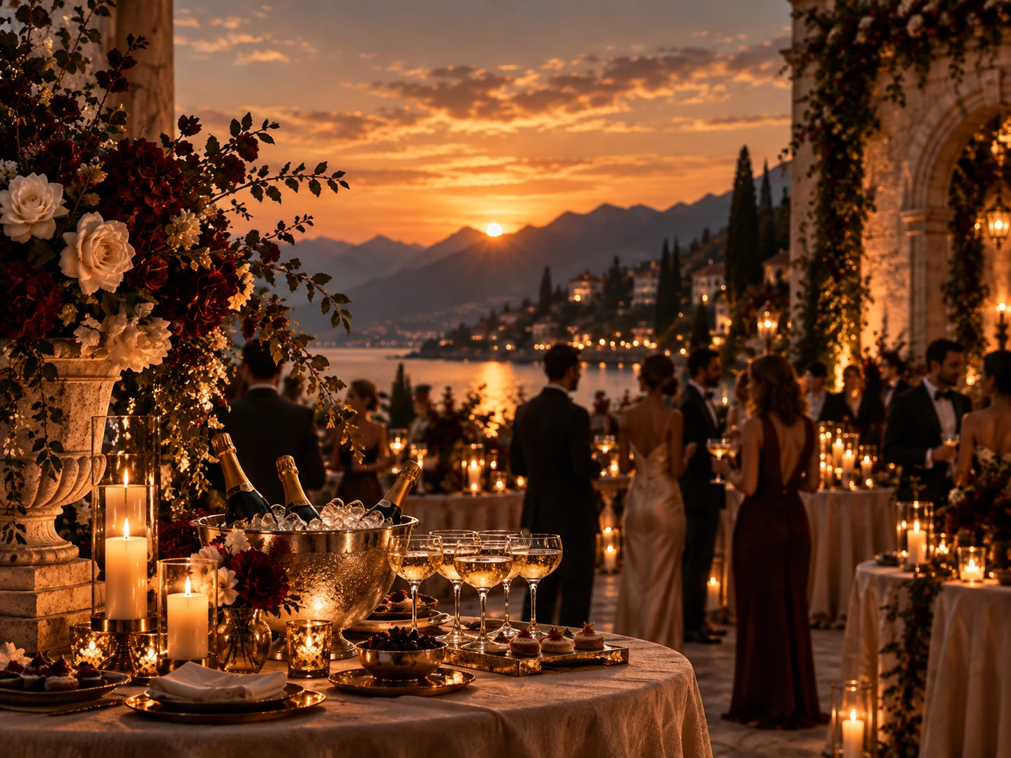 Cocktail reception
